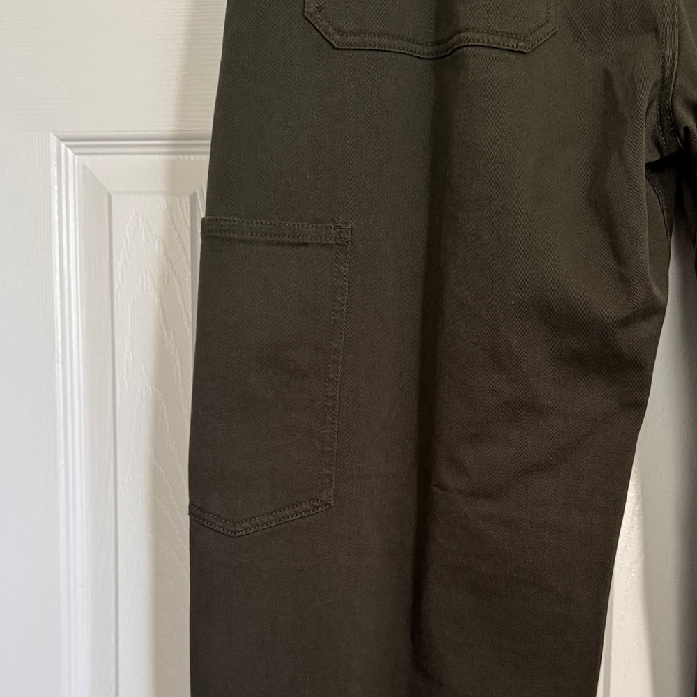 Madewell Women’s Dark Green Chinos Size 32 NWT - Picture 6 of 7